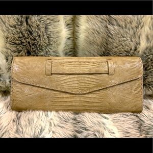 DELGE Clutch Handbag Crocodile